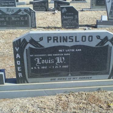 PRINSLOO Louis W. 1912-1982
