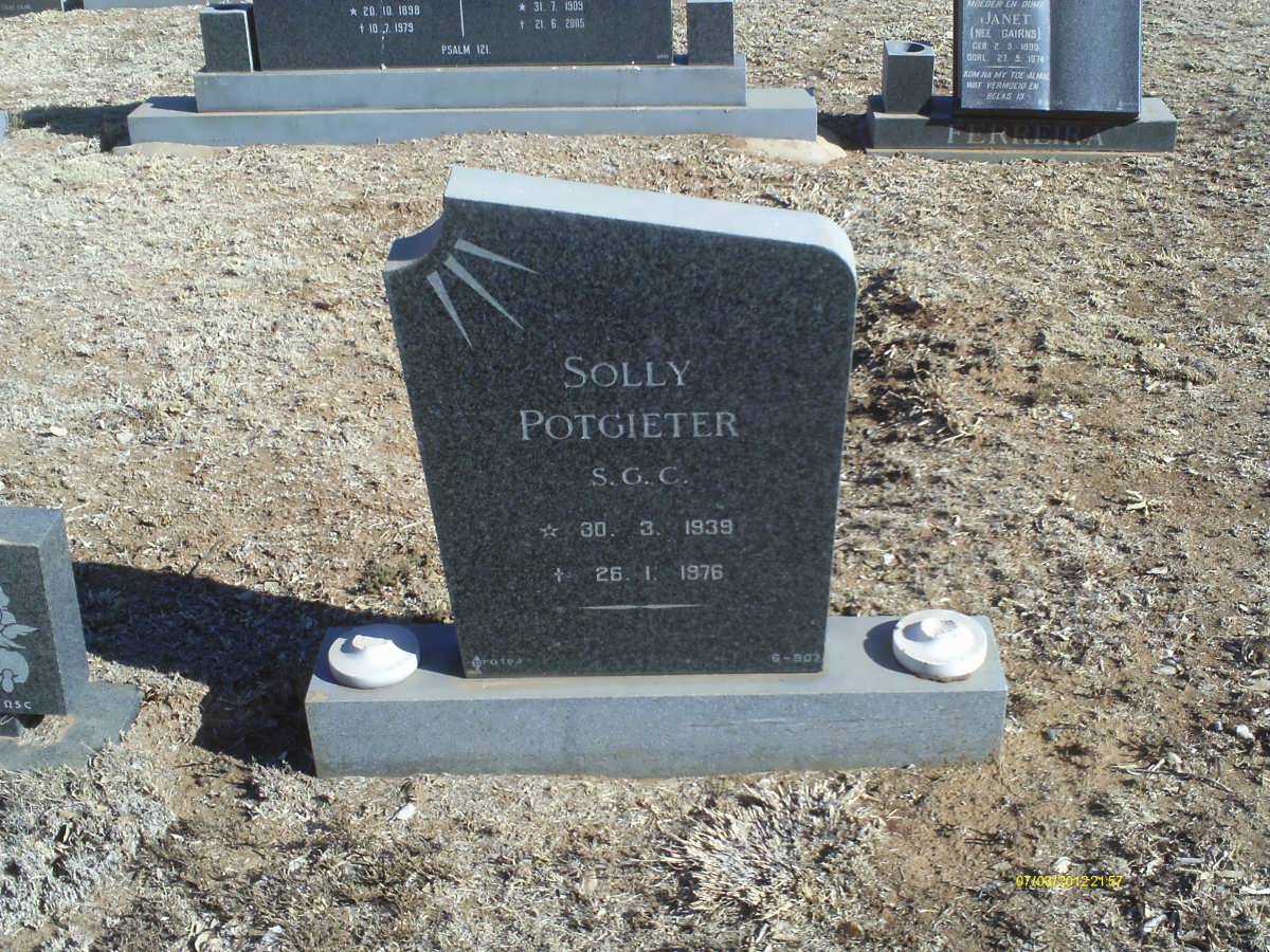 POTGIETER S.G.C. 1939-1976