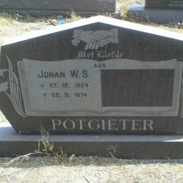 POTGIETER Johan W.S. 1924-1974