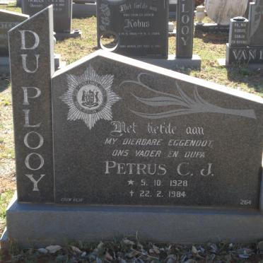 PLOOY Petrus C.J., du 1928-1984
