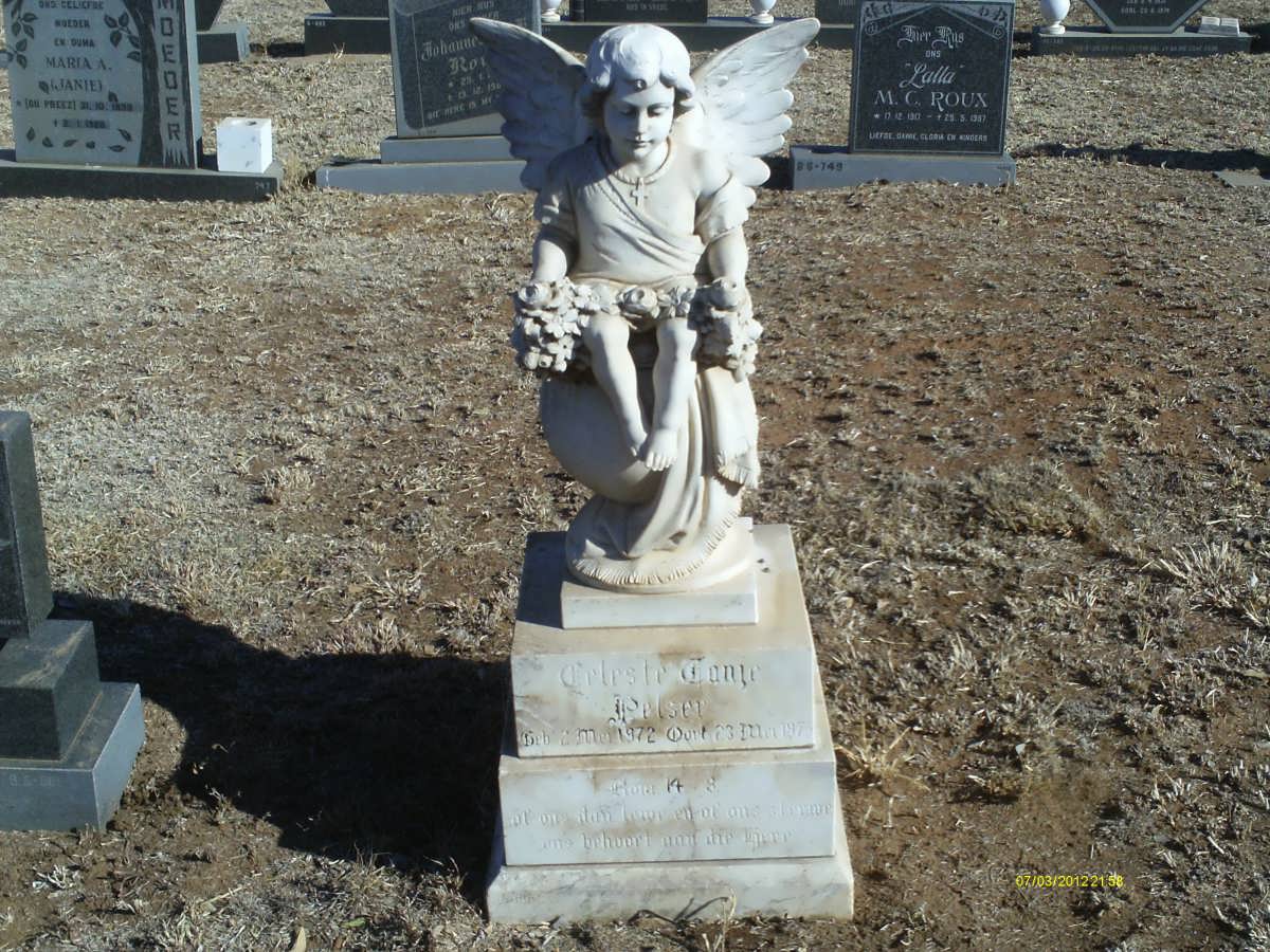 PELSER Celeste ? 1972-1972