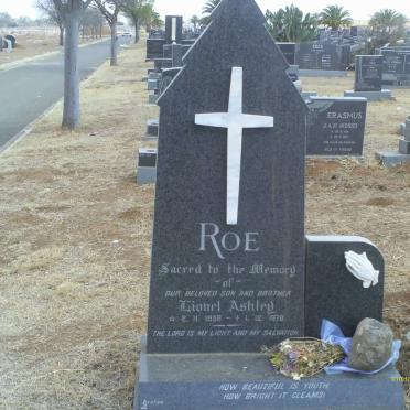 ROE Lionel Ashley 1958-1978