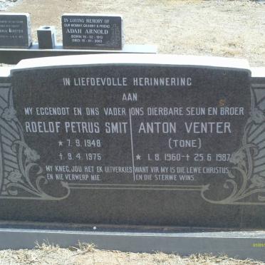 SMIT Roelof Petrus 1948-1975 :: VENTER Anton 1960-1987