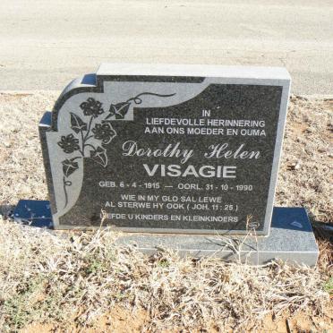 VISAGIE Dorothy Helen 1915-1990