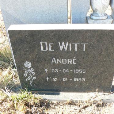 WITT Andre, de 1956-1993