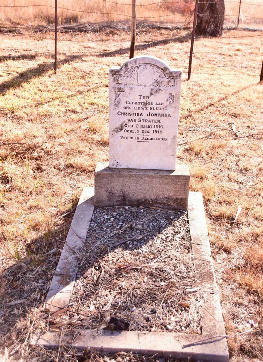STRATEN Christina Johanna, van 1916-1919