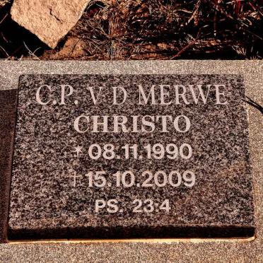MERWE C.P., v.d. 1990-2009  