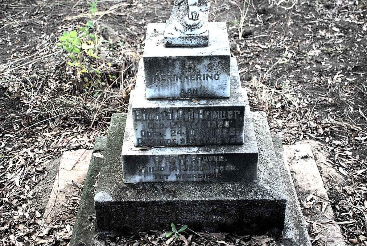 BRUWER Eduard C.D. 1920-1935