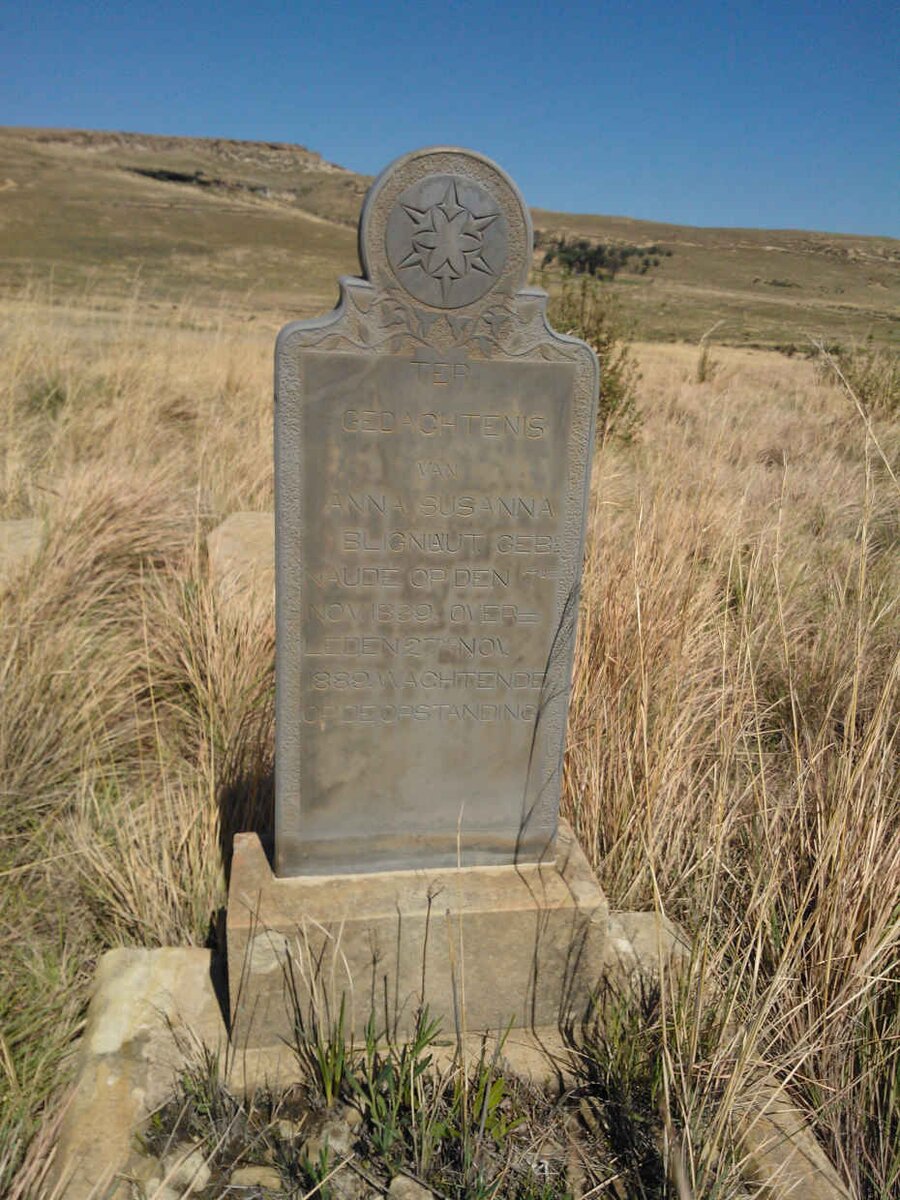 BLIGNAUT Anna Susanna nee NAUDE 1839-1889