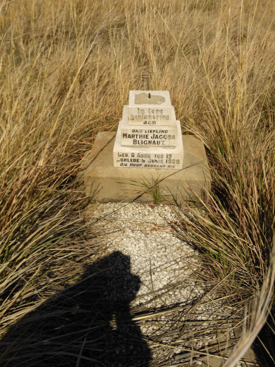 BLIGNAUT Marthie Jacoba 192?-1928