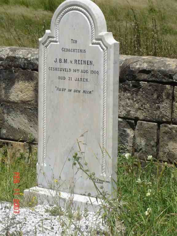 REENEN J.B.M., van -1900