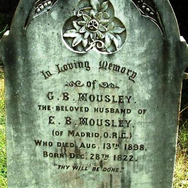 MOUSLEY G.B. 1822-1898