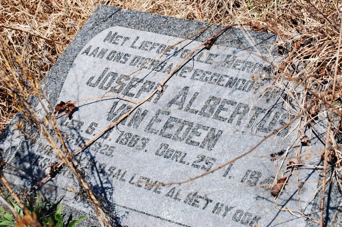 EEDEN Joseph Albertus, van 1883-1946
