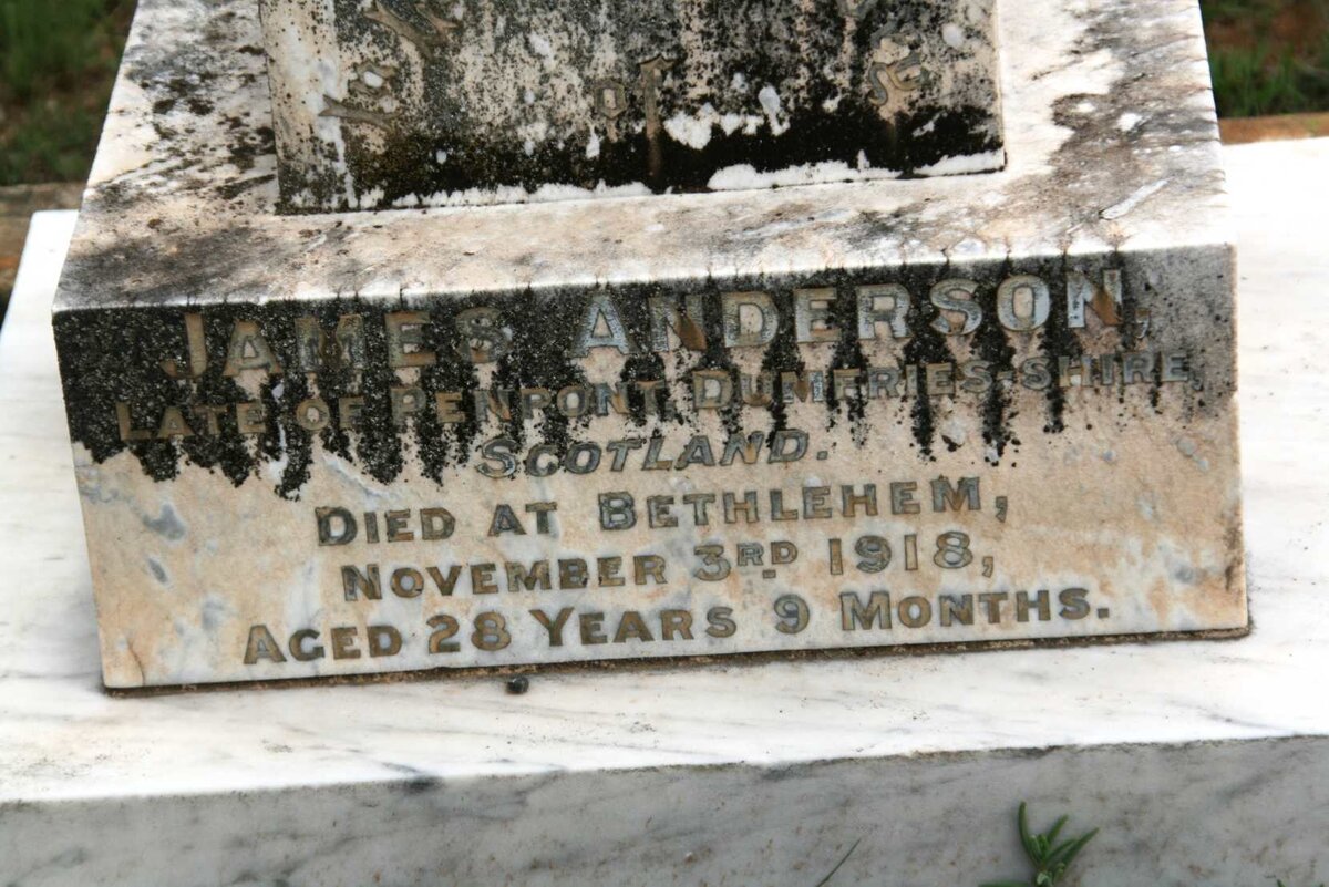 ANDERSON James -1918