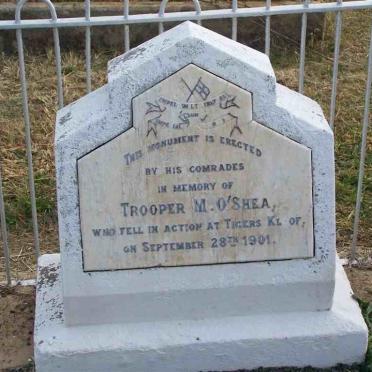 O'SHEA M. -1901
