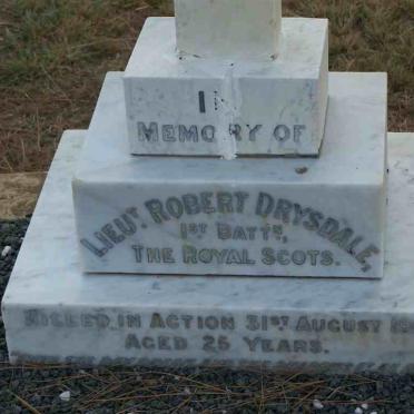 DRYSDALE Robert -1901