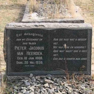 HEERDEN Pieter Jacobus, van 1866-1938