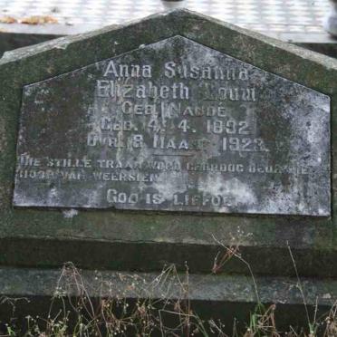 LOUW Elizabeth nee NAUDE 1892-1923