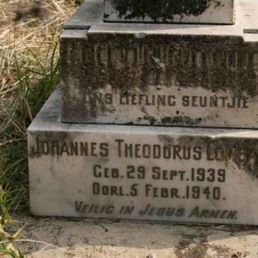 LOMBAARD Johannes Theodorus 1939-1940