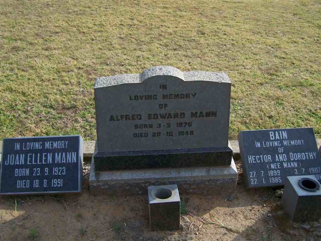 MANN Alfred Edward 1876-1948