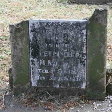 MOOLMAN Petronella M. 1861-1932