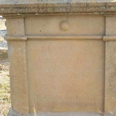 TODD Alexander -1905