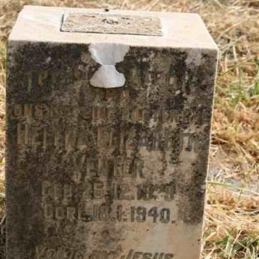 VENTER Helena Elizabeth 1939-1940