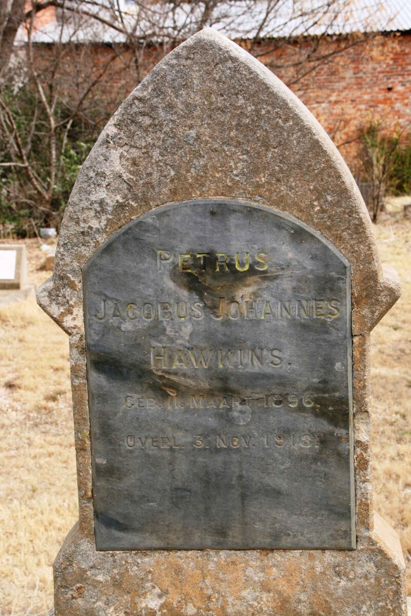 HAWKINS Petrus Jacobus Johannes 1896-1918