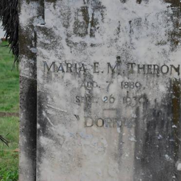 THERON Maria E.M. 1889-1930