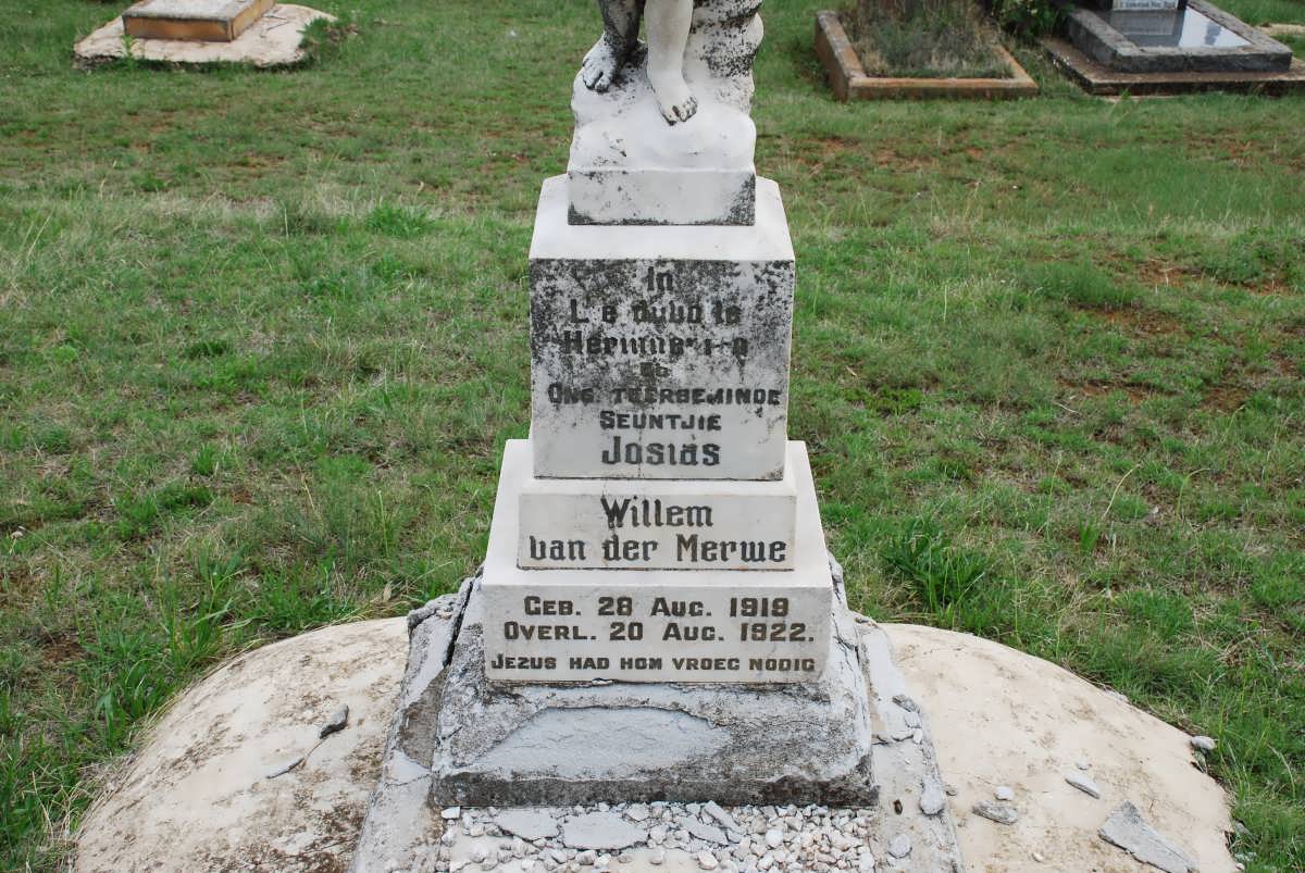MERWE Josias Willem, van der 1919-1922