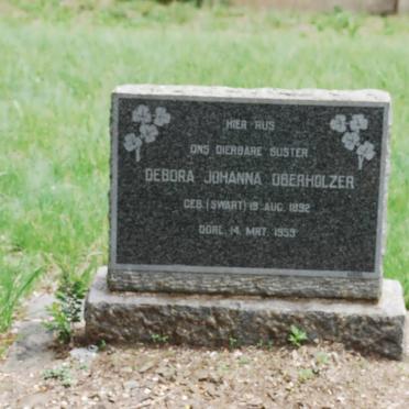 OBERHOLZER Debora Johanna nee SWART 1892-1959