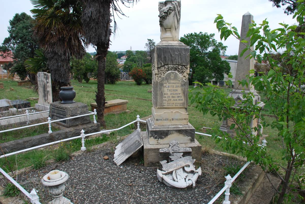 THERON Charles Petrus 1845-1924 &amp; Charlotte Johanna DE LEEUW 1842-1930