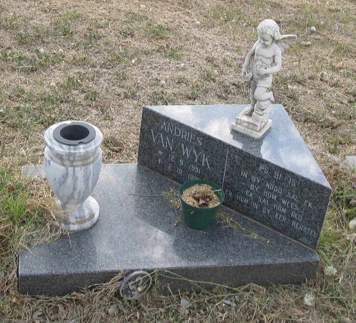 WYK Andries, van 1991-1991