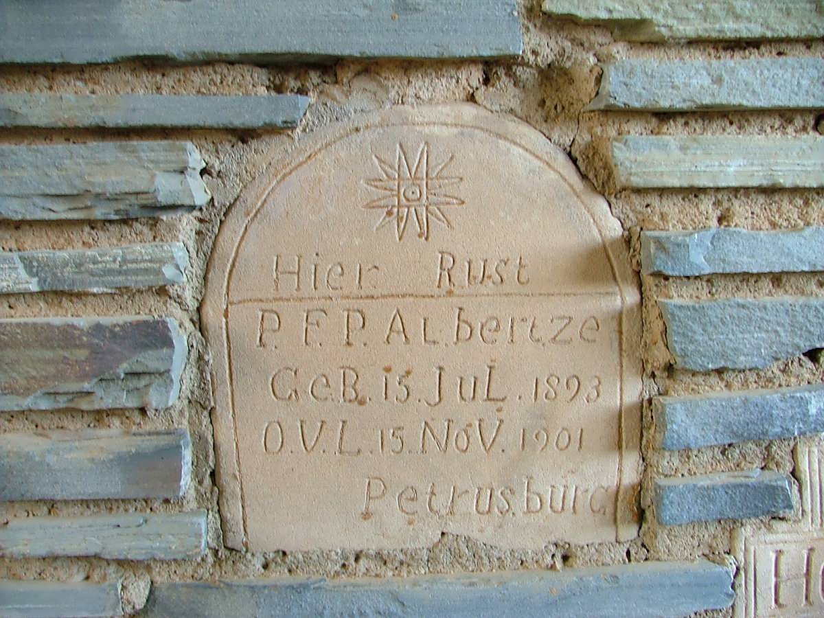 ALBERTZE P.F.P. 1893-1901