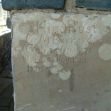 BARNARD C.M. 1898-1901