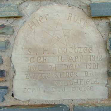 COETZEE S.H. 1878-1901