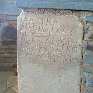 GROBBELAAR Martha Magdalena 1843-1901