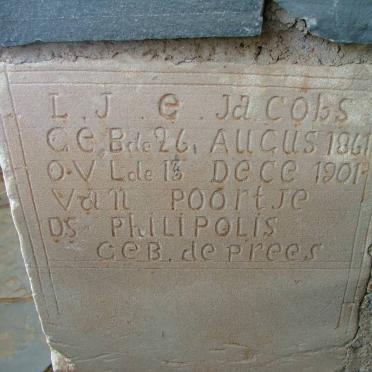 JACOBS L.J.E., nee Du PREEZ 1861-1901