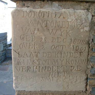 WYK Dorothea Antonetta, van 1898-1901