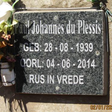 PLESSIS Paul Johannes, du 1939-2014