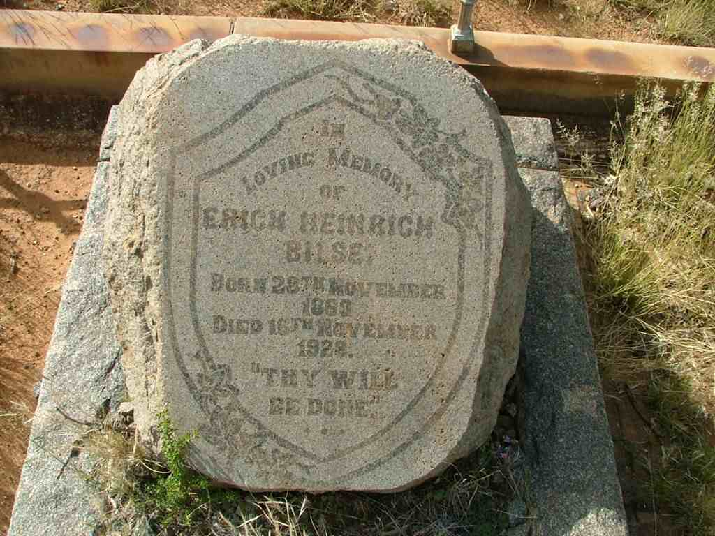 BILSE Erich Heinrich 1860-1928