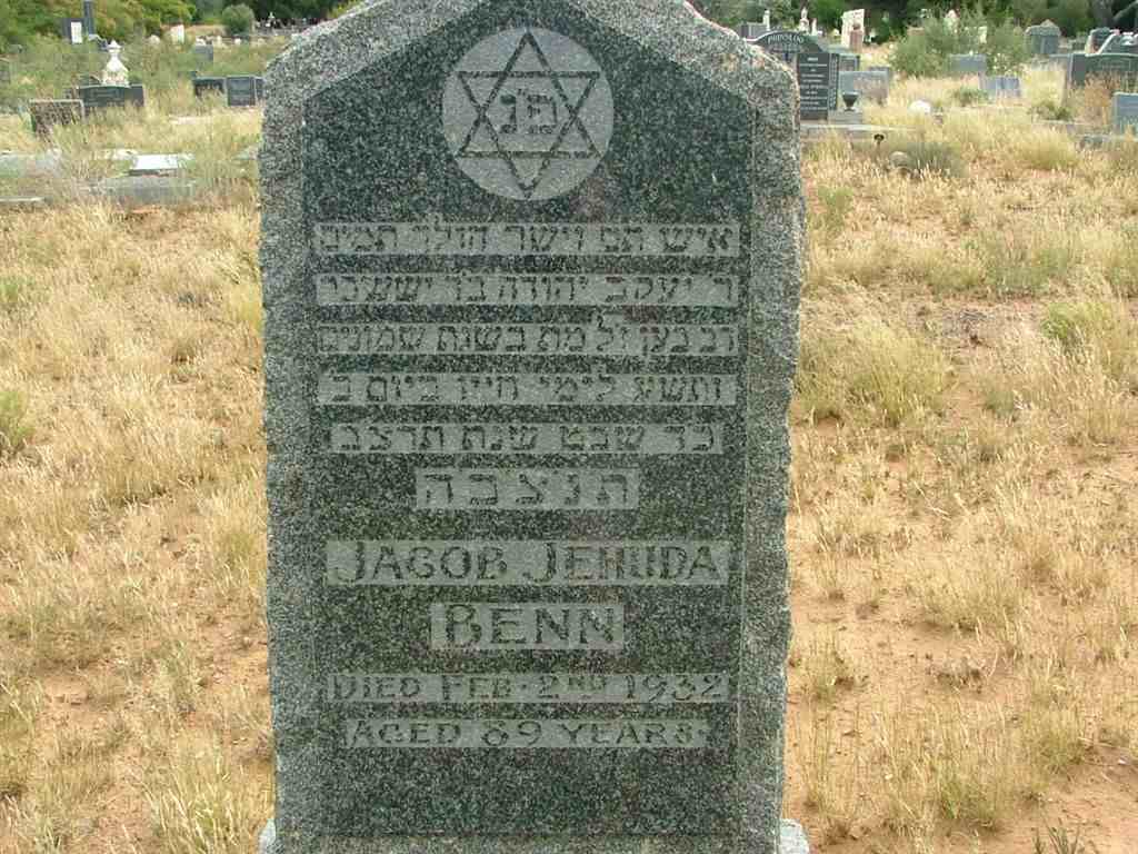 BENN Jacob Jehuda -1932