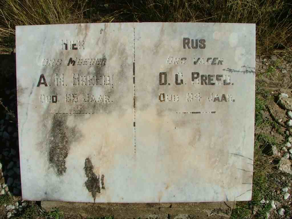 BREED D.G. &amp; A.M.