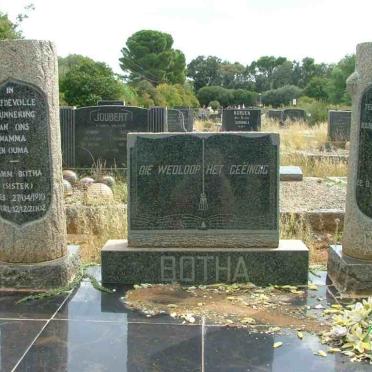 BOTHA Hansie 1900-1959 &amp; M.M.M. 1910-2002