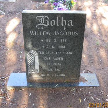 BOTHA Willem Jacobus 1926-1993