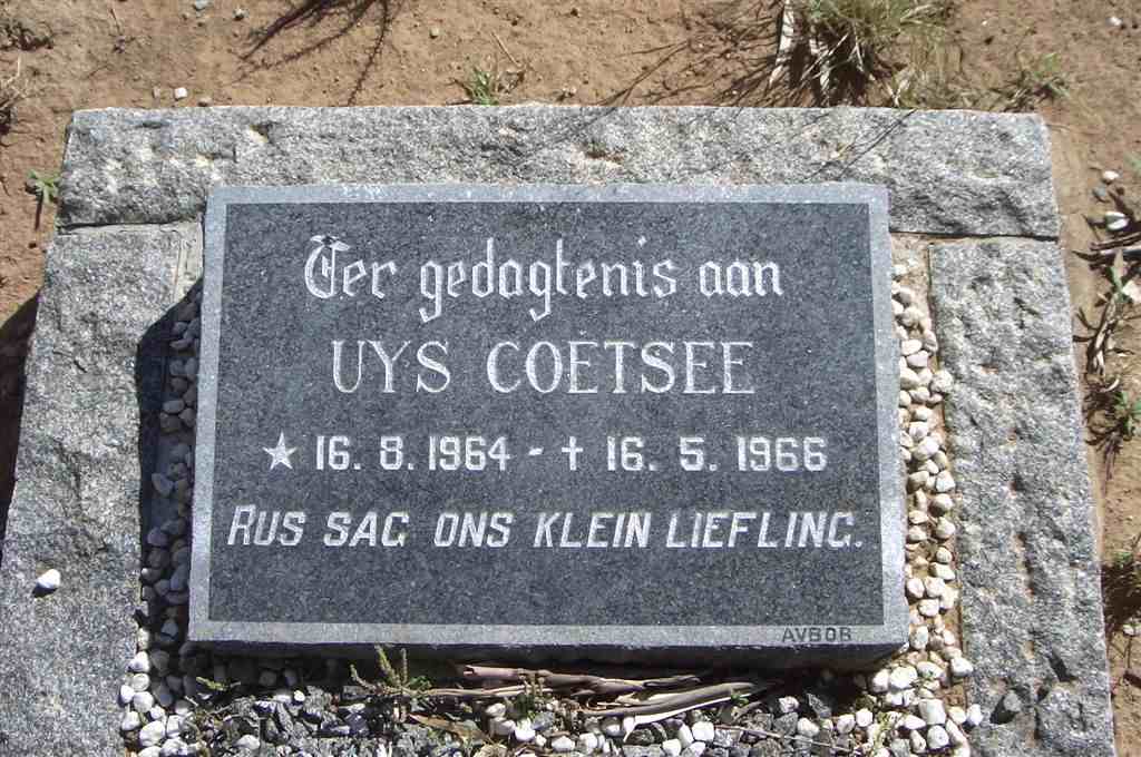 COETSEE Uys 1964-1966