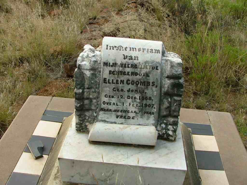 COOMBS Ellen nee JONES 1868-1907