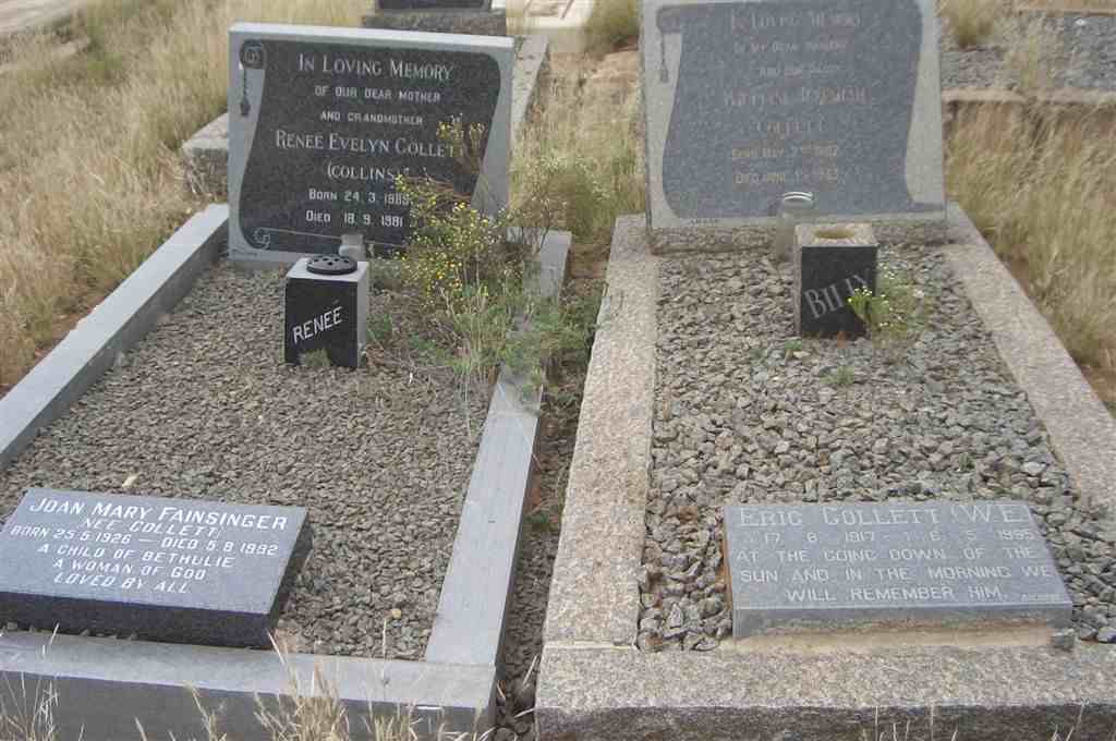 COLLETT :: COLLINS :: FAINSINGER