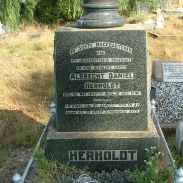 HERHOLDT Albrecht Daniel 1877-1940