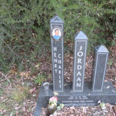 JORDAAN Henry Charles 1954-2006